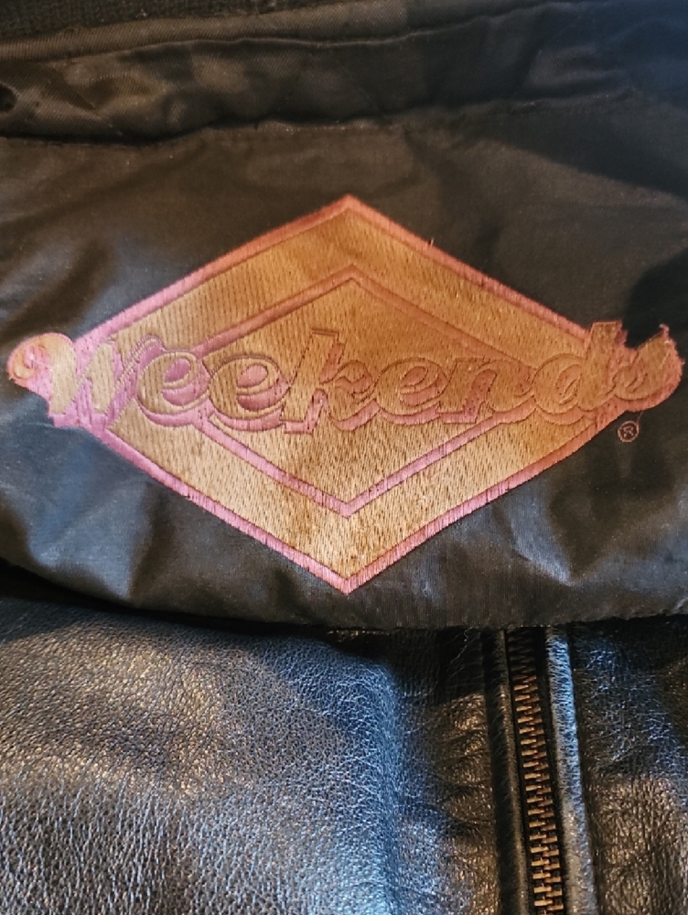 Black Soft Leather Bomber Jacket - Classic Men's Zip-Up - Picture 5 of 6